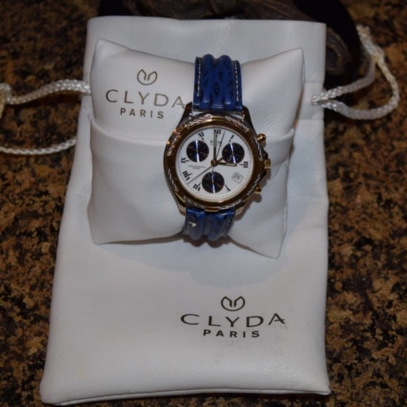 Clyda Paris Accessories - Vintage Clyda Paris Chronograph Watch Ladies